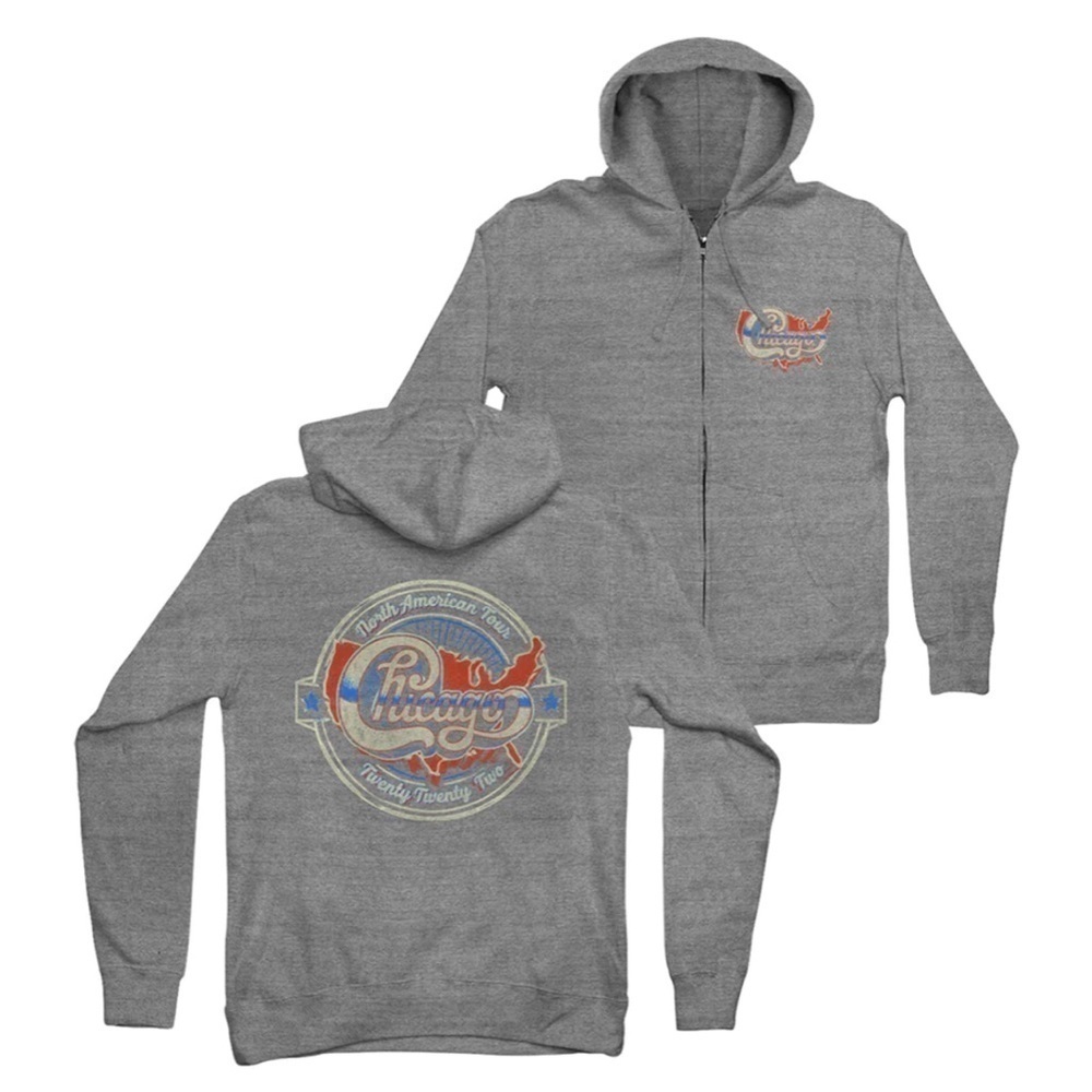 Chicago Tour 2022 Zip-Up Hoodie XL